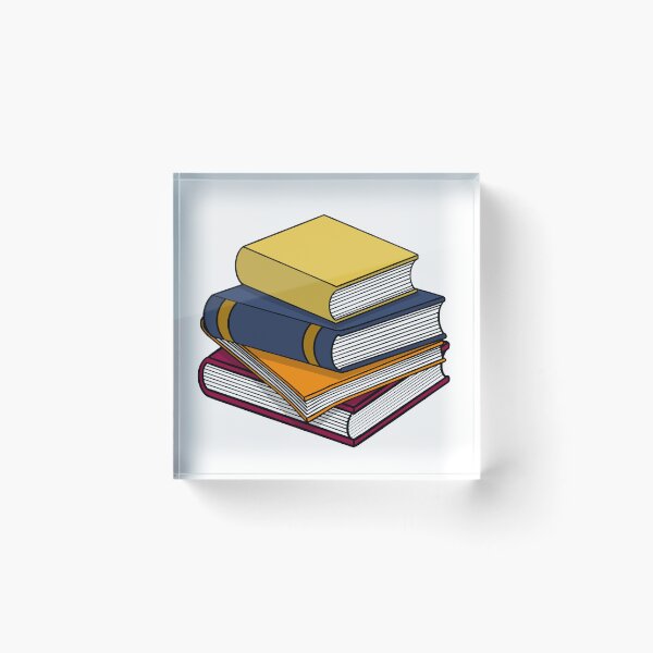 Item preview, Stack of Books designed and sold by honeybeepaper.