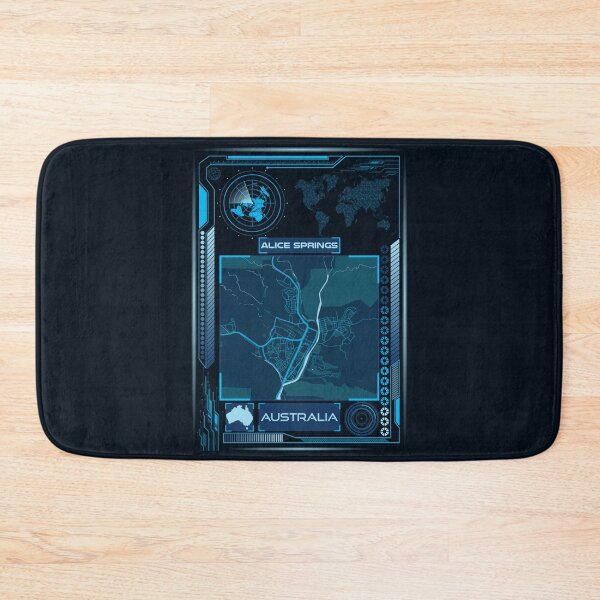 Item preview, Alice Springs Map Australia designed and sold by hatimelhag.