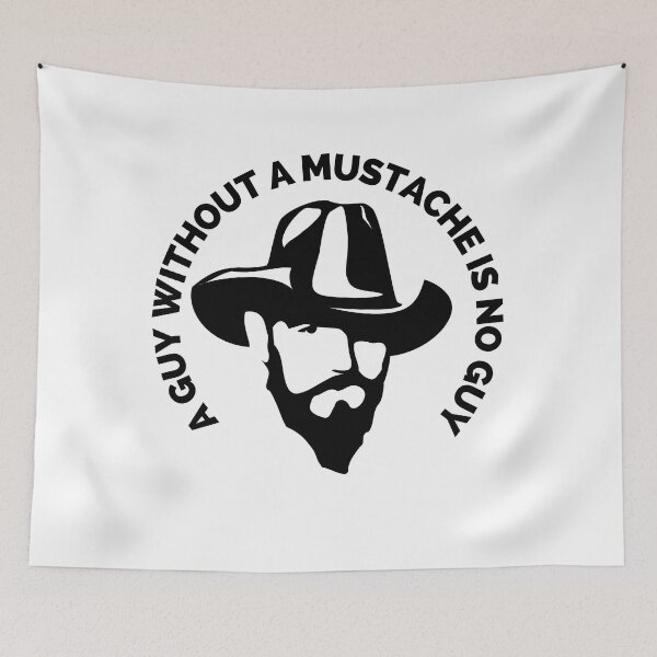 Item preview, A guy without a mustache is no guy designed and sold by Creative Life.
