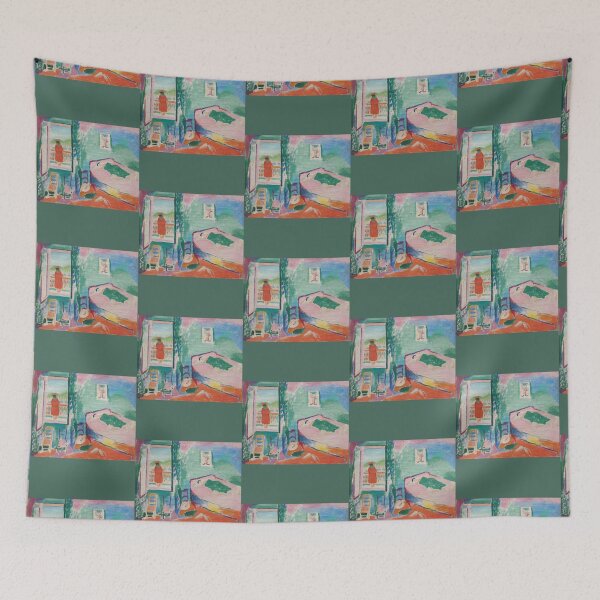 Item preview, Look The Scenery Beside Bed              designed and sold by InkBerryMoon.