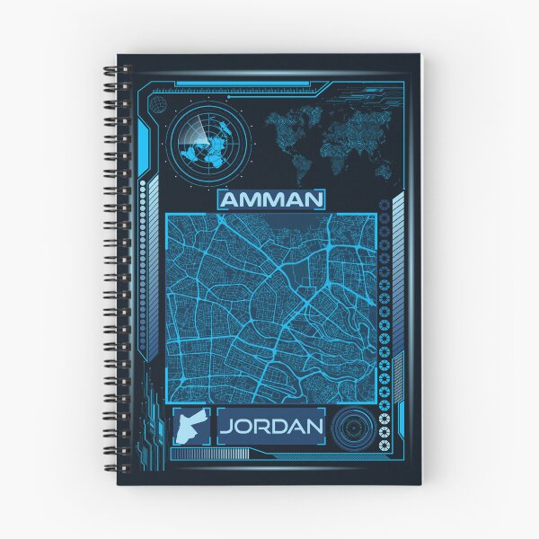 Item preview, Amman Map Jordan designed and sold by hatimelhag.