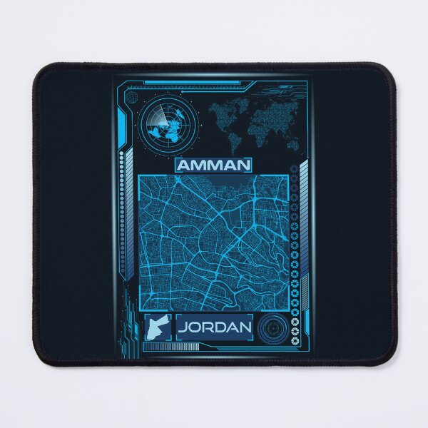 Item preview, Amman Map Jordan designed and sold by hatimelhag.