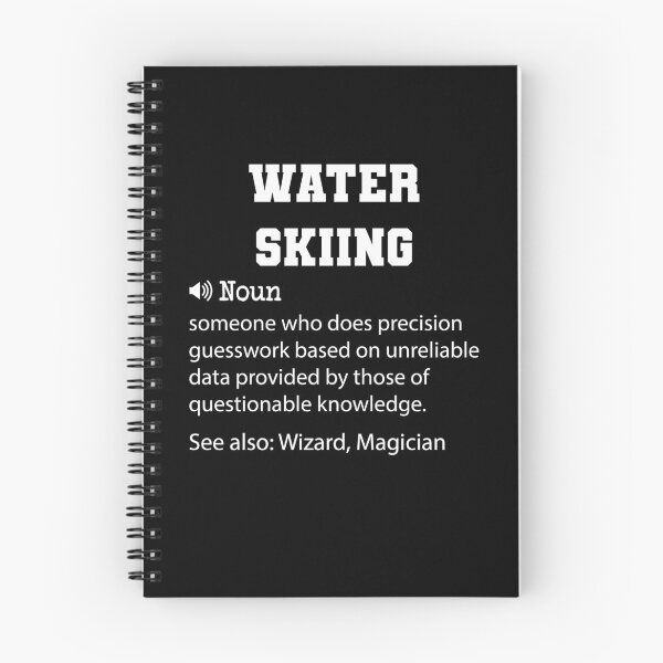 Item preview, Water Skiing Definition, Funny Water Skiing Quote, Cool gift for Water Skiing lover designed and sold by ZAstore.