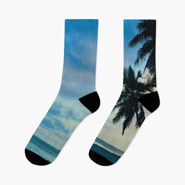 Item preview, Playa tropical en la hora azul designed and sold by Madeleine Deaton.