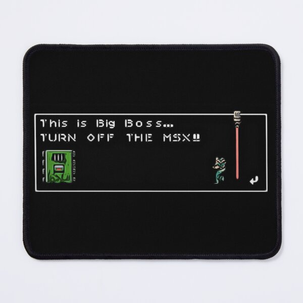 Item preview, Solid Snake, turn off the MSX! designed and sold by Nihilalienvm.