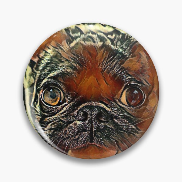 Item preview, A colourful pug artwork design. Pug artwork design designed and sold by Doggymadness.