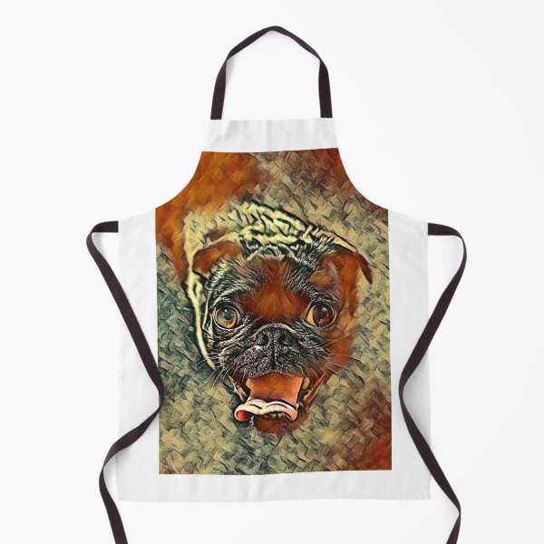 Item preview, A colourful pug artwork design. Pug artwork design designed and sold by Doggymadness.