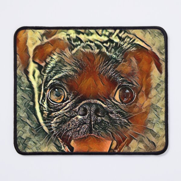 Item preview, A colourful pug artwork design. Pug artwork design designed and sold by Doggymadness.
