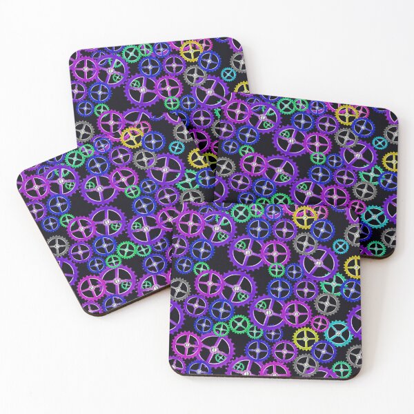 Item preview, Just cogs on black designed and sold by TerenceLacey.