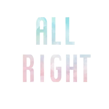 Artwork thumbnail, ALL RIGHT  by Rareshirt
