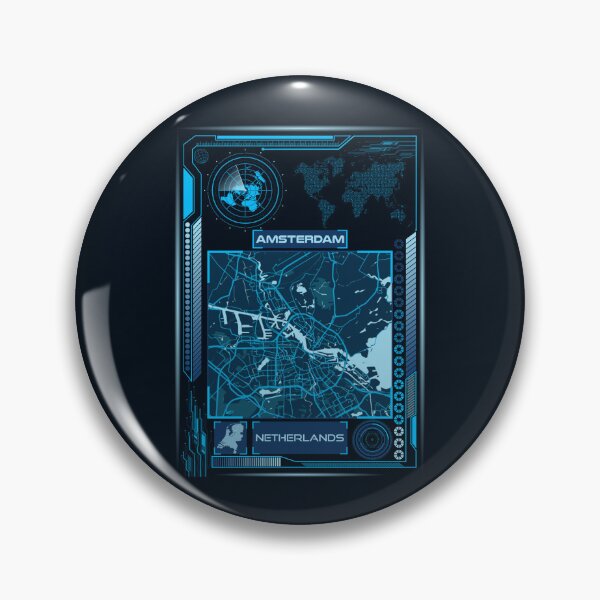 Item preview, Amsterdam Map Netherlands designed and sold by hatimelhag.