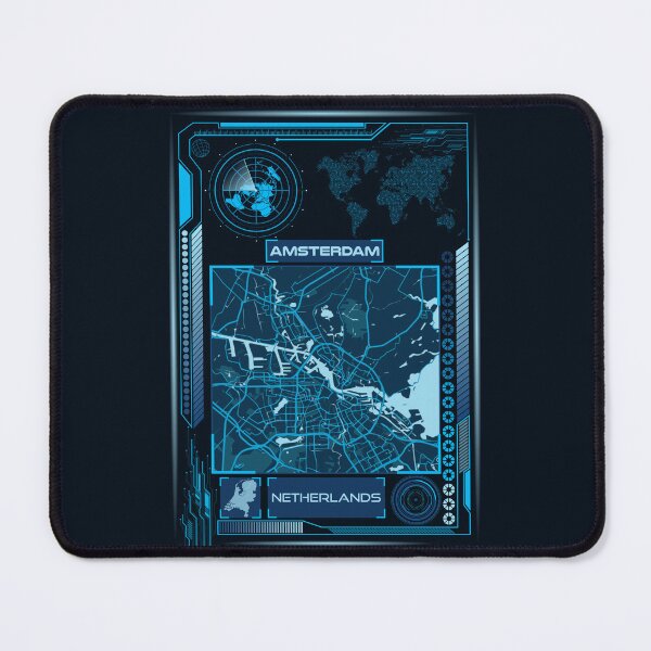 Item preview, Amsterdam Map Netherlands designed and sold by hatimelhag.