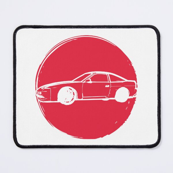 Item preview, Red Sun Nissan 180 sx JDM Drift tokyo petrol head japan nippon car badge designed and sold by angelpardo.