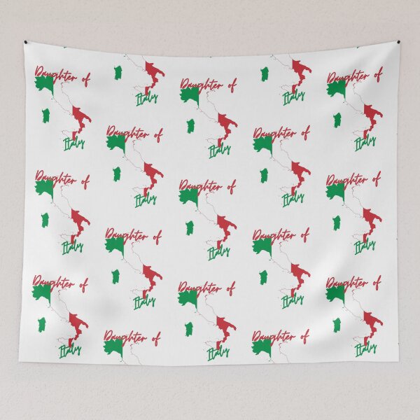 Item preview, Daughter of Italy Map Flag designed and sold by NovawayDirect.
