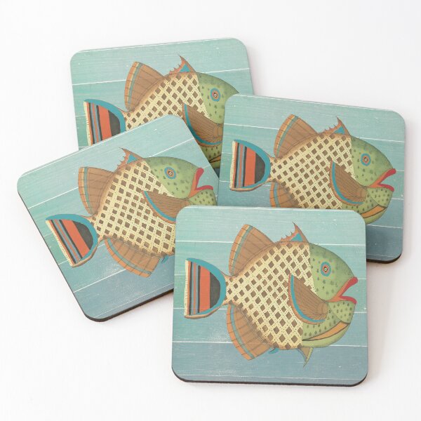 Item preview, Fanciful Fish F designed and sold by Jean Plout.