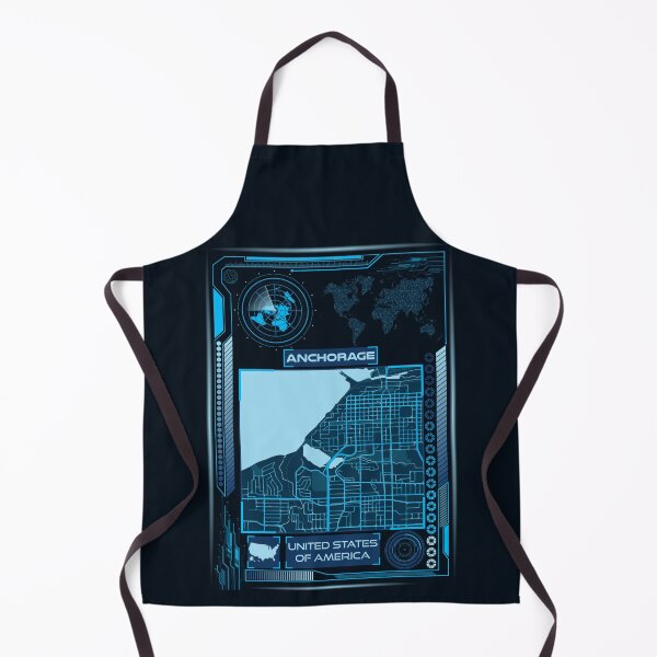 Item preview, Anchorage Map USA designed and sold by hatimelhag.
