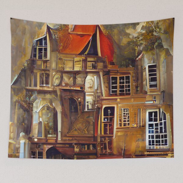 Item preview, house,nature,art,beaty,landscape,picture designed and sold by PrintArtBank.