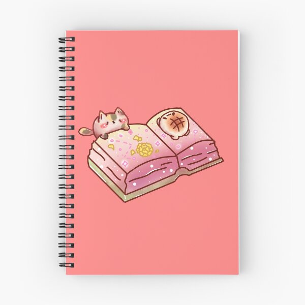 Item preview, Cat and Bread climbing magical book designed and sold by TheRealBonk.