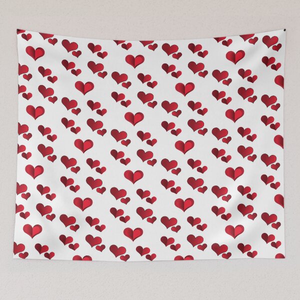 Item preview, Flying Hearts from the "Valentin's Day" collection designed and sold by alexadybanu.