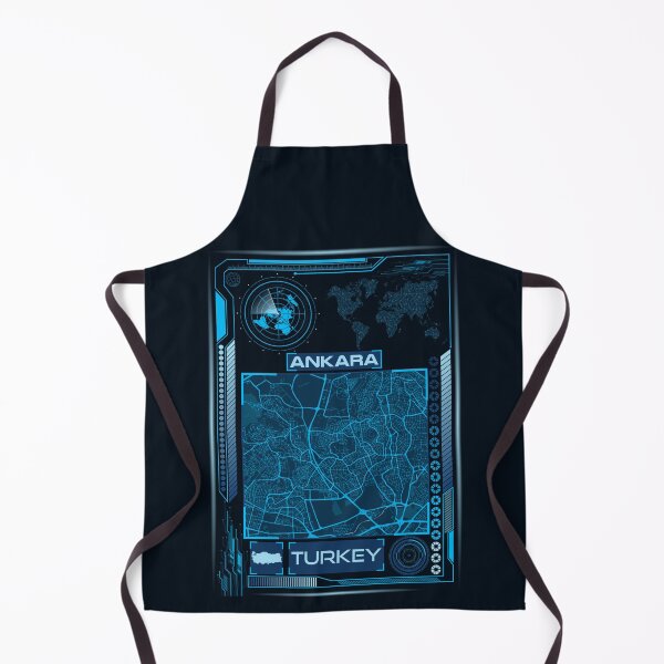 Item preview, Ankara Map Turkey designed and sold by hatimelhag.