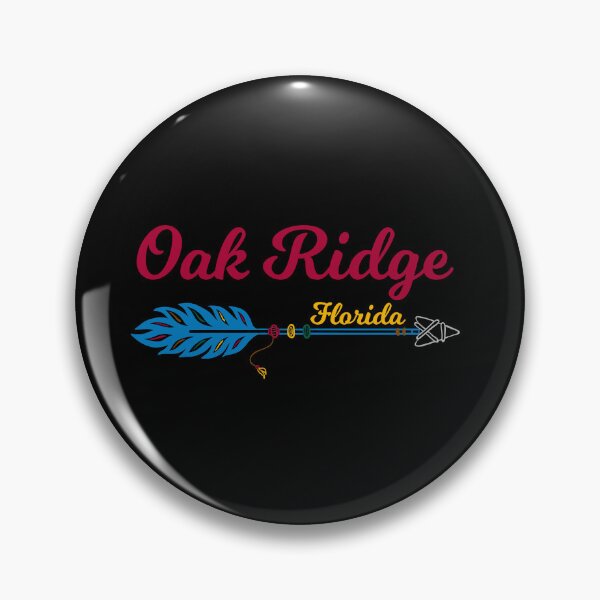 Artikelvorschau, Oak Ridge Florida mit Pfeil und Feder entworfen und verkauft von FloridaUSA.