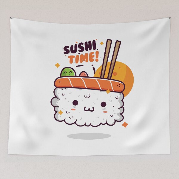 Item preview, Sushi Time designed and sold by kawaiistudio.