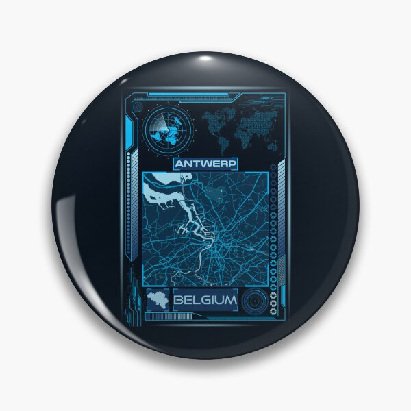Item preview, Antwerp Map Belgium designed and sold by hatimelhag.