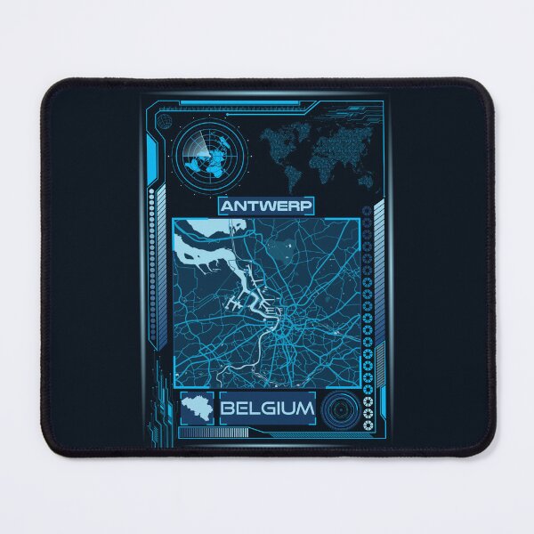 Item preview, Antwerp Map Belgium designed and sold by hatimelhag.