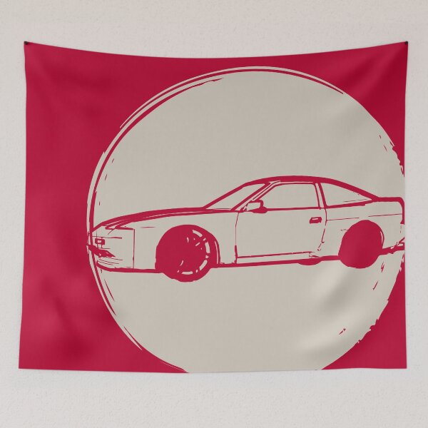 Item preview, gray Sun Nissan 180 sx JDM Drift tokyo petrol head japan nippon car badge designed and sold by angelpardo.