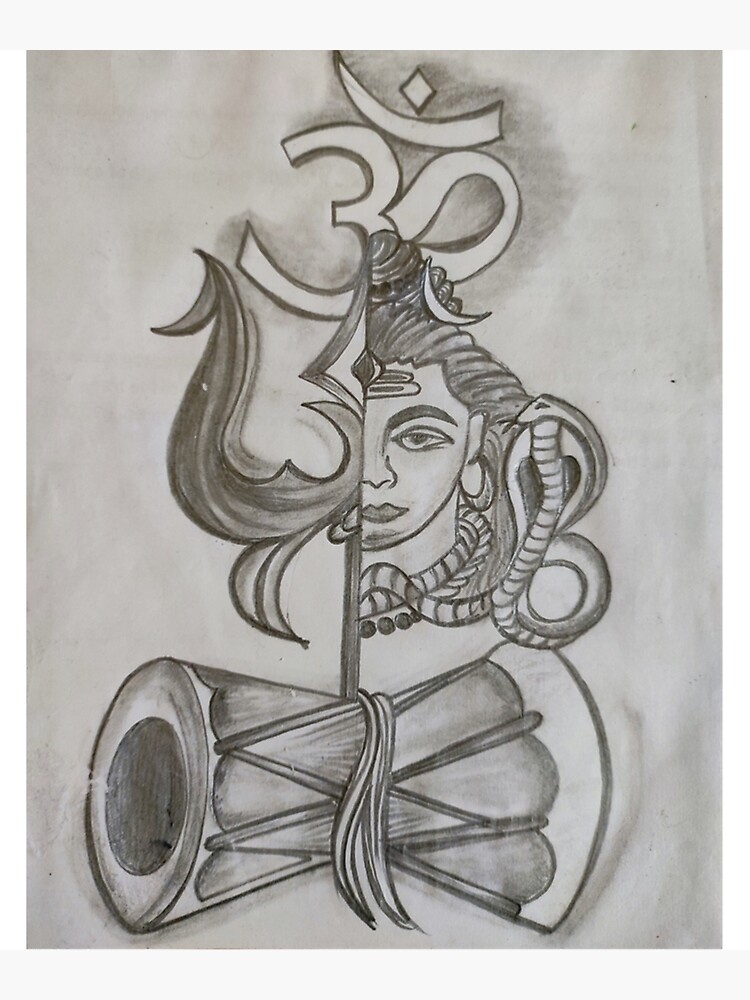 khushbuartworks on Instagram  Shiva art Art drawings sketches Shiva  tattoo design