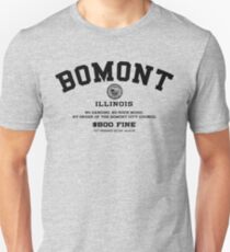 Bomont Illinois No Dancing Ordinance Unisex T-Shirt