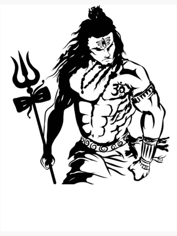 "mahakal " Sticker for Sale by symbolikas Redbubble
