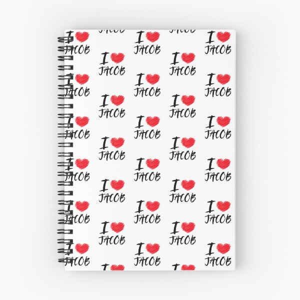 Item preview, I Love Jacob designed and sold by Meliafroggy.