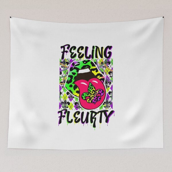 Item preview, Feeling Fleurty Mardi Gras 2022 Fleur De Lis designed and sold by Wheeler-Styl3.