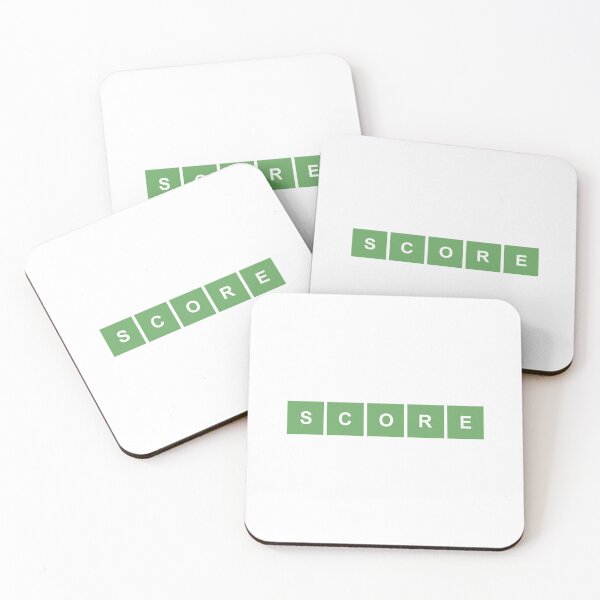Item preview, Wordle Score - One Row designed and sold by ccsonic.