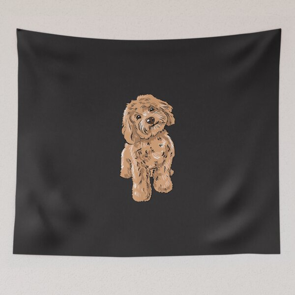 Item preview, Cute Cockapoo Dog Illustration Cockapoo Owner Love T-Shirt designed and sold by MarvinWaschek.