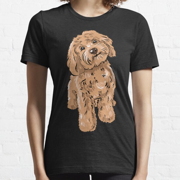 Item preview, Cute Cockapoo Dog Illustration Cockapoo Owner Love T-Shirt designed and sold by MarvinWaschek.