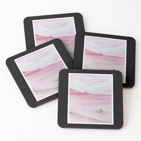 Item preview, Pink Dunes of Acadia Watercolor Painting designed and sold by MazerolleArt.