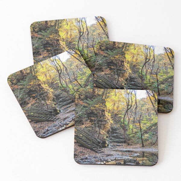 Item preview, Autumn Colors In The Dells at Matthiessen State Park designed and sold by Krysanthe.