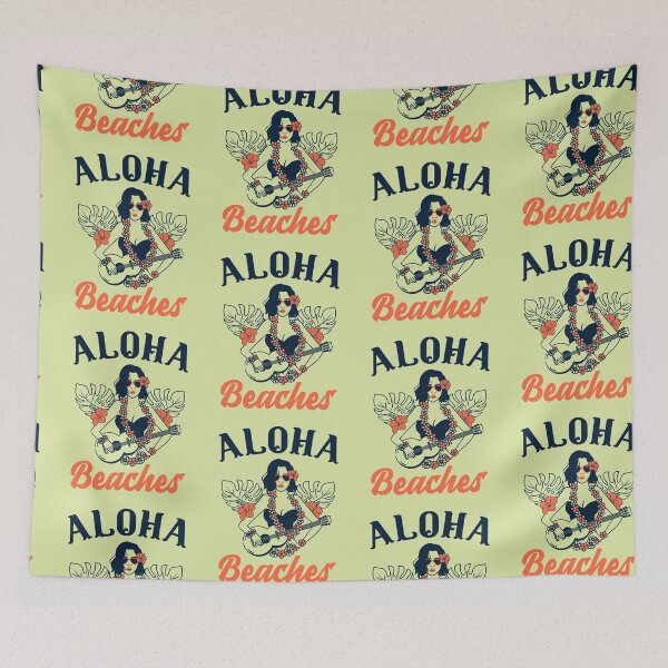Item preview, Funny Aloha beach hawaii design - Aloha beaches  designed and sold by NobelFashion.