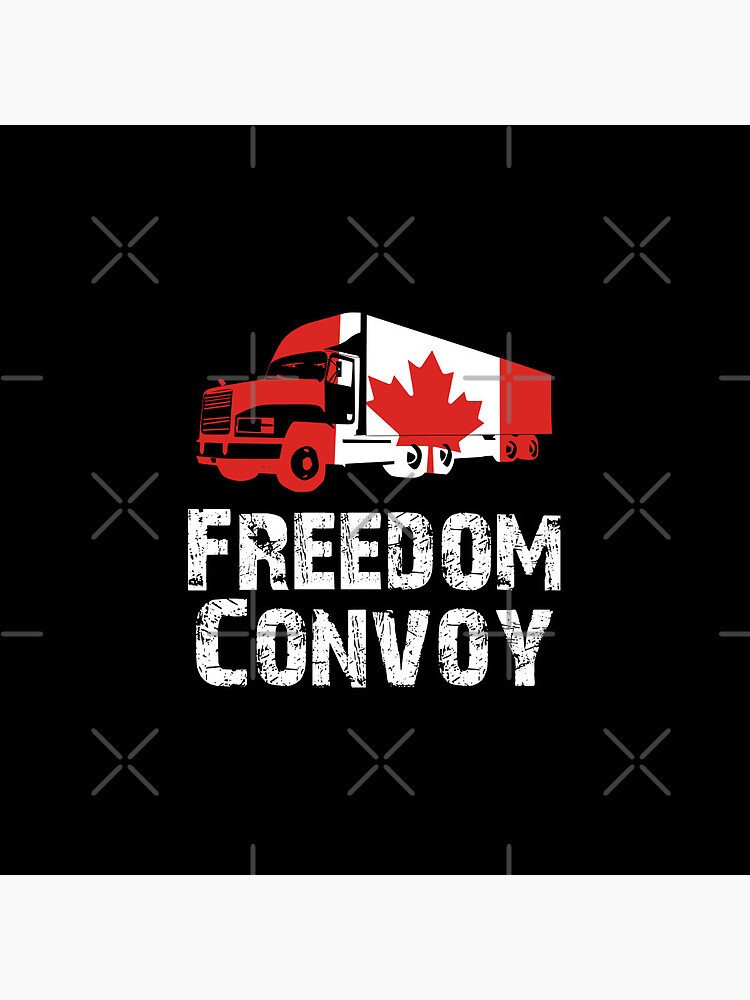 Freedom Convoy 2022 Button Pin Back Flat or Magnets, Support