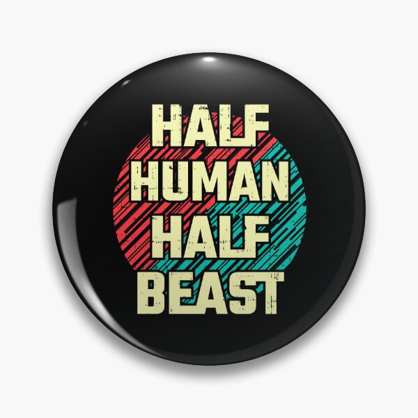 Item preview, Half human half beast designed and sold by D3monic.