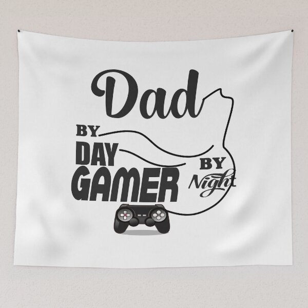 Item preview, Dad at Day Gamer at Night designed and sold by alayal57.