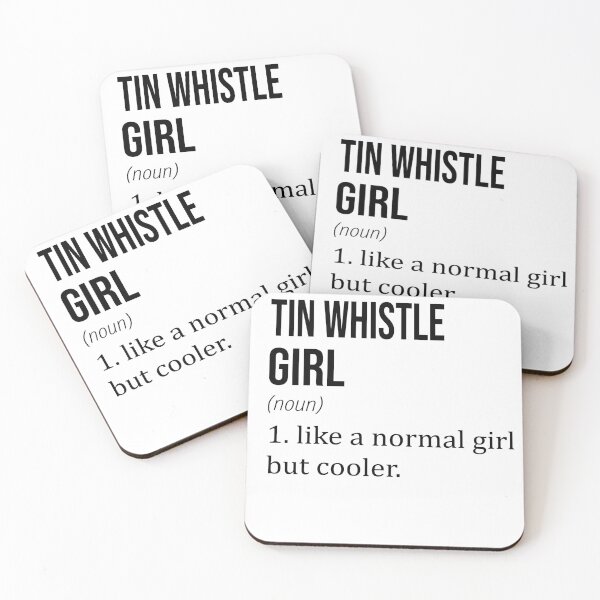 Item preview, TIN WHISTLE Girl Like A Normal Girl But Cooler - TIN WHISTLE Lover designed and sold by YukiShop.