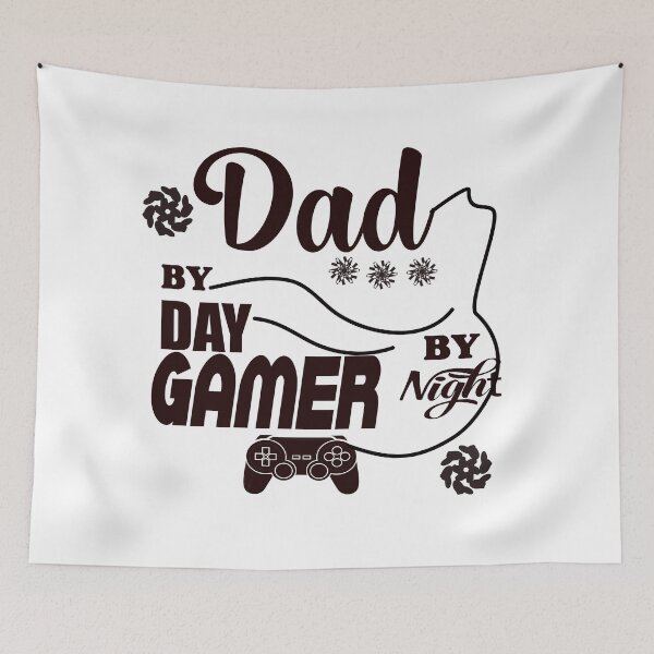 Item preview,  Dad at Day Gamer at Night designed and sold by alayal57.