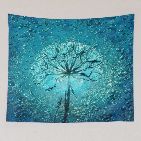 Item preview, Dandelion in blue designed and sold by Bekindtome.