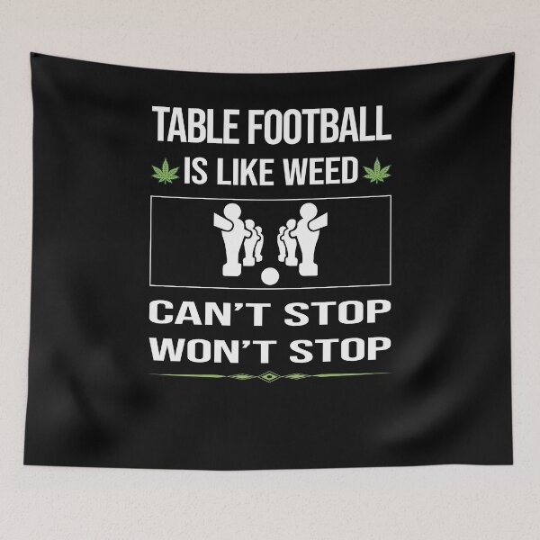 Item preview, Funny Can't Stop Table Football Soccer Foosball designed and sold by FulviaContreras.