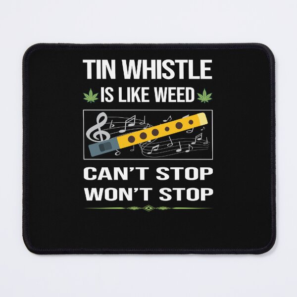 Item preview, Funny Can't Stop Tin Whistle Flageolet designed and sold by FulviaContreras.