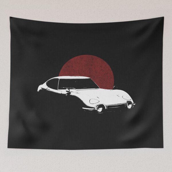 Item preview, Classic 1967 Japanese sports car with rising sun designed and sold by ApexFibers.