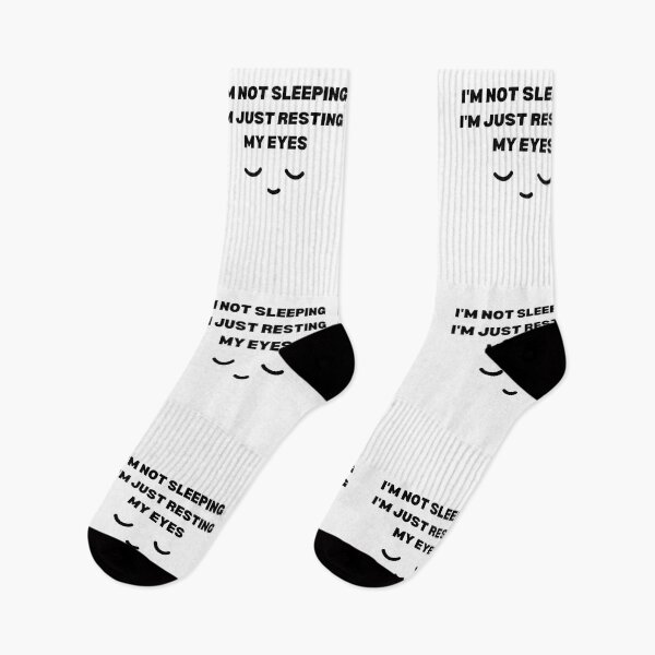 Item preview, I'm Not Sleeping I'm Just Resting My Eyes designed and sold by Sadil.
